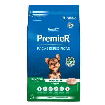 Racao Premier Racas Especificas Yorkshire Filhotes 2.5kg frente